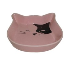 Миска для животных FOXIE Kitty розовая керамическая 15,5х3см 220мл