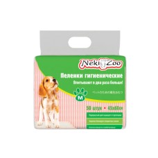 Пеленки MANEKI NekiZoo гигиенические для домашних животных, размер M, 45х60см, 50шт