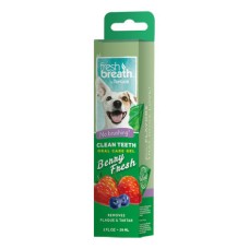 Гель для чистки зубов TROPICLEAN ягодный для собак, 59 мл