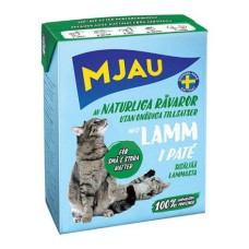Корм для кошек MJAU мясной паштет с ягненком конс.