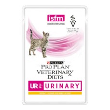 Корм для кошек PRO PLAN Veterinary Diets при мочекаменной болезни, курица пауч