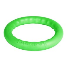 Игрушка для собак PITCHDOG Игровое кольцо для апортировки d28см зеленое