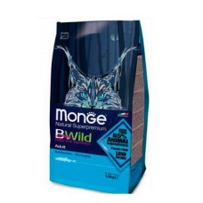 Корм для кошек MONGE Bwild Cat Anchovies с анчоусам