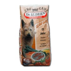 Корм для щенков, молодых собак DR. ALDER`S С-5 Crocant Говядина, рис