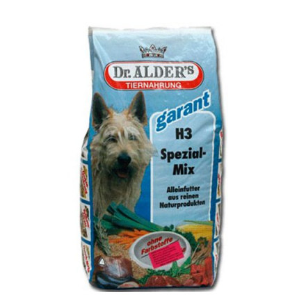 Корм для собак DR. ALDER`S Н-3 Специальная смесь Говядина, рис (хлопья)