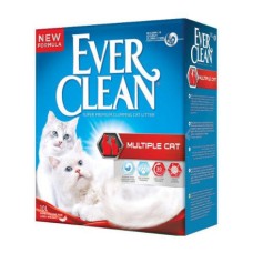 Наполнитель для кошачьего туалета EVER CLEAN Multiple Cat комкующийся для нескольких кошек 6л