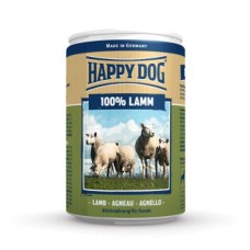 Корм для собак HAPPY DOG 100% мясо Ягненок ж/б конс.