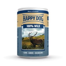 Корм для собак HAPPY DOG 100% мясо Дичь ж/б конс.