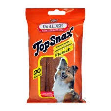 Лакомство для собак DR. ALDER`S Top Snax Жевательные пластинки с мясом 20шт