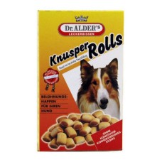 Лакомство для собак DR. ALDER`S Knusper Rolls Хрустящее печенье с мясной начинкой