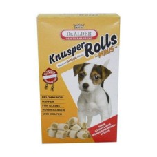 Лакомство для собак DR. ALDER`S Knusper Rolls Minis печенье для мелких пород ягненок, рис
