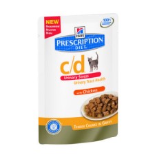 Корм для кошек Hill's Prescription Diet Feline C/D при цистите Курица пауч
