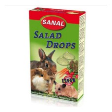 Лакомство для грызунов SANAL Salad Drops (Овощи + Вит. А, С, D, E) дропсы