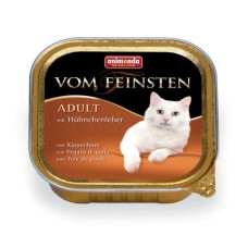 Корм для кошек ANIMONDA Vom Feinsten Adult куриная печень конс.
