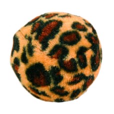 Игрушка для кошек TRIXIE Набор мячиков Леопард, ф 3,5см, 4шт