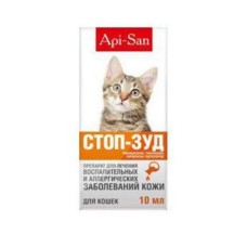 Препарат API-SAN Стоп-Зуд суспензия для кошек 10мл
