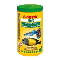 Корм для рыб SERA FLORA для всех растительноядных рыб 1л