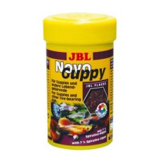 Корм для рыб JBL NovoGuppy основной корм для гуппи и других живородящих 250мл.