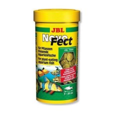 Корм для рыб JBL NovoFect - Корм в форме таблеток для растительноядных рыб, 250мл. (400шт)