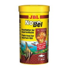 Корм для рыб JBL NovoBel основной в форме хлопьев для всех аквариумных рыб, 250мл. (40г)