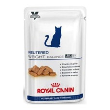 Корм для кошек ROYAL CANIN Vet Neutered Weight Balance для кастрир. с избыточн. весом, мясо пауч