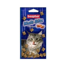 Лакомство для кошек BEAPHAR Подушечки с мальт-пастой "Malt-Bits"