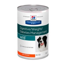 Корм для собак Hill's Prescription Diet Canine W/D поддерж веса, при сахар.диабете, курица конс.