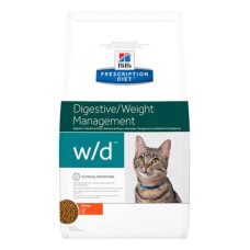 Корм для кошек Hill's Prescription Diet Feline W/D для поддержания веса, курица