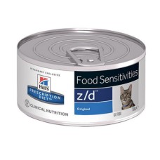 Корм для кошек Hill's Prescription Diet Feline Z/D при пищевой аллергии, курица конс.