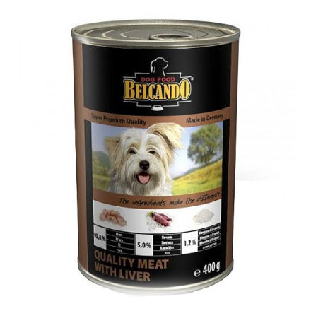 Корм для собак BELCANDO Мясо, печень конс.