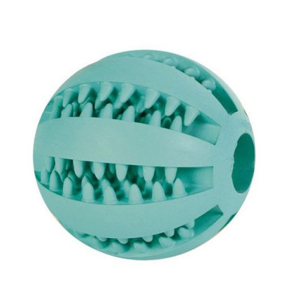 Игрушка для собак TRIXIE Мяч DentaFun бейсбольный,резина 6,5см