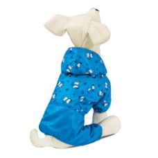 Костюм-дождевик для собак TRIOL Нежность XS, голубой, размер 20см