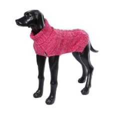 Свитер для собак RUKKA Melange Knitwear розовый размер XXL 60см
