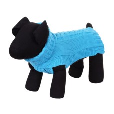 Свитер для собак RUKKA Wooly Knitwear размер L голубой 43см
