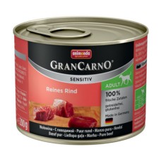 Корм для собак ANIMONDA Gran Carno Sensitiv c говядиной конс.