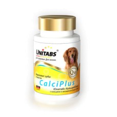 Таблетки UNITABS CalciPlus с Q10 для собак