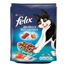 Корм для кошек FELIX Doubly Delicious рыба