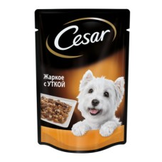 Корм для собак CESAR жаркое с уткой пауч