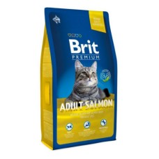 Корм для кошек BRIT Premium Cat лосось в соусе