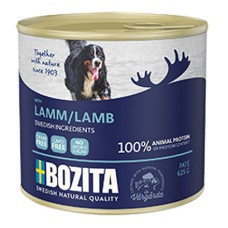 Корм для собак BOZITA мясной паштет с ягненком конс.