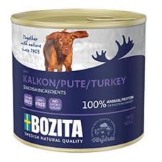 Корм для собак BOZITA мясной паштет с индейкой конс.