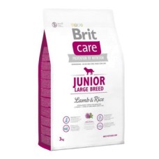 Корм для щенков BRIT Care Junior Large Breed для крупных пород, ягненок с рисом