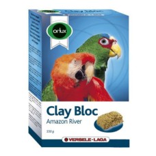 Минеральный блок для птиц VERSELE-LAGA Orlux Clay Bloc Amazon River для крупных попугаев,с глиной