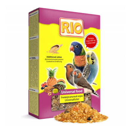 Корм для птиц RIO Универсальный мягкий корм для всех видов птиц