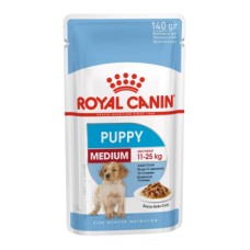 Корм для щенков ROYAL CANIN Medium Puppy для средних пород 11-25кг, соус пауч