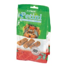 Лакомство для собак TITBIT Petini Колбаски с индейкой пакет