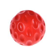 Игрушка для собак FOXIE Мяч рельефный 7см TПР красный