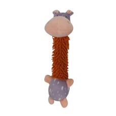 Игрушка для собак CHOMPER Mini Paws Звери с длинной шеей с пищалками 26 см