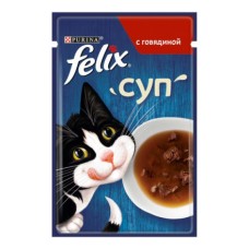 Корм для кошек FELIX Soup GiG Говядина пауч
