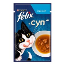 Корм для кошек FELIX Soup GiG Треска пауч